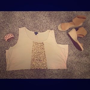 GEORGE sequin tank